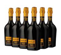 6 Botellas 6 OTELLO ORO di Lambrusco espumoso CECI NV Cantine Ceci 75