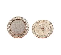 6 botones metálicos de 18mm a 25mm, Color 2, 18mm 6 piezas