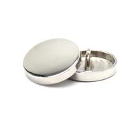 6 botones metálicos dorados planos y redondos clásicos, adecuados para ropa, jeans, camisas, suéteres y chaquetas.,Blanco claro,25 mm