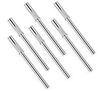 6 brocas de uñas de mandril, 3,1 mm, mini brocas de 3/32 para pequeñas bandas de lijado, broca de mandril para máquina de limar eléctrica, accesorio de manicura de uñas