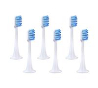 6 cabezales de cepillo de dientes de repuesto para Xiaomi Mijia/Mi Home T300 T500 Series Sonic Electric Brush Handles - Múltiples opciones (azul suave)
