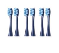 6 cabezales de repuesto for boquillas cepillo dientes X PRO Elite/X/F1/Z1/One/Air2(6 pcs blue)
