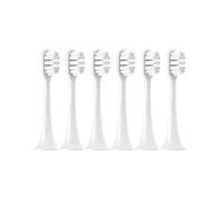 6 Cabezales De Repuesto For Cepillo De Dientes Eléctrico Sónico Compatibles Con XIAOMI MIJIA T100/T200/T300/T500/T700.(T300 White)