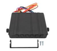 6 Caja de interruptor de rockero de pandillas DC12V a 24V 40AMP Caja de panel de interruptor de palanca SPST para automóvil automotriz Barco de vehículos RV RV SUV (Rojo)