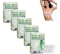 6 Caja Moringa Parches adelgazantes 10 en 1,parche avanzado de microagujas Moringa 10 en 1, berberina para adelgazar, parche de metabalance profesional para hombres y mujeres (5 Caja)