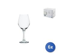 6 Copas de Vino Blanco Marca Pasabahce Modelo Amber 29,5 CL