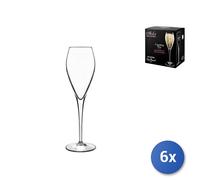 6 Calici De Vidrio Transparente Atelier Para Espumante 20Cl