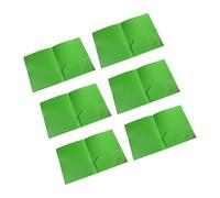 6 carpetas con 2 bolsillos, informe, presentación, carpeta de proyecto con ranura para tarjetas, organizador de documentos, archivo con dos bolsillos