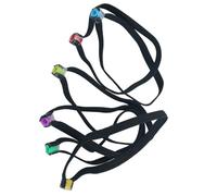 6 carretes de pesca tiernos de tippet para pesca portátil, deslizante, elástico, para actividades al aire libre