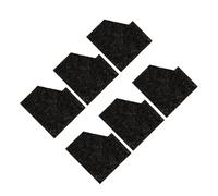 6 cartuchos de filtro de carbón activo, almohadilla de esponja de repuesto para sistemas de acuarios de 30 galones, purificaciones de agua, cartuchos purificadores de agua