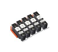 6 Cartuchos de Tinta, Compatible con Canon, PGI-580 CLI-581 | Set CMY BK PB para impresoras TR7550, TR8550, TS6150, TS6151, TS8150 y TS8151(5BK)