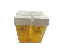 6 Cartuchos Roll-Ons de Cera Depilatoria Tibia de 100ml/ud para Depilación con Bandas Depilatorias