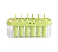 6-Cavity Ice Pop Mold, Leak-Proof pop sicle Maker for Home & Parties