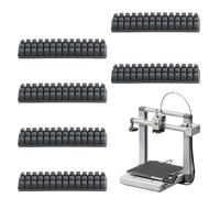 6 cepillos de boquilla de silicona para impresora 3D Bambulab A1, impresora 3D, cepillo de boquilla Hotend de repuesto, limpiador de silicona, cepillo de silicona, cepillo de silicona, bambú Lab, (no