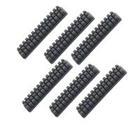 6 cepillos de boquilla para impresora 3D A1, cepillos de silicona para limpieza de boquillas, kit de repuesto para boquilla de hotend, herramienta de limpieza, accesorios para impresora 3D