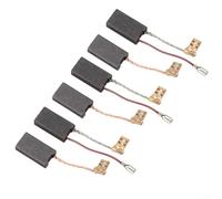 6 cepillos de carbono 1617014135, para Bosch GBH5-40DE GSH5-CE GSH5E GBH7-45DE GBH7-45D piezas de taladro de martillo giratorio, metal 12,5 x 6,4 x 25,2 mm