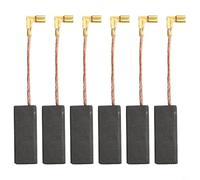 6 cepillos de carbono de 6,2 x 11,2 x 29 mm para motosierra McCulloch 2200 X73 para Flymo Woodshark 350 400 D94 accesorios de repuesto para herramientas eléctricas