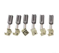 6 cepillos de carbono de repuesto para amoladoras angulares CD115 CD105 CD110 KG900, adecuadas para mantenimiento del motor y restauración de la función de frenado eléctrico