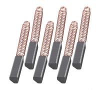 6 cepillos de carbono para batidora de soporte, cepillo de motor W10380496 9706416 para 5K5SS 4K45SS KSM100 KPM50 K45SS KP50P 5KSM150 9KSM90