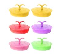 6 Cepillos De Peluquería, Cepillo De Masaje De Cuero Cabellado, Cepillo De Pelo Para Hombres, Cepillo De Pelo Redondo, Cepillo Desenredante Para El Cabello