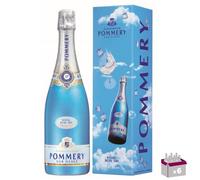 6 Champagne Pommery - Royal Blue Sky - 6x75cL - Étui