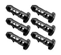 6 cierres de tapa de cubo de basura de cierre silencioso, tapones flexibles