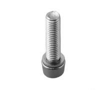 6 cierres de vástago de bicicleta M5/M6 de 20 mm para bicicleta de carretera, abrazadera de desviador, tornillos de metal fuertes y ligeros (5 x 20 mm)