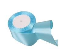 6 cintas de satén for decoración navideña y boda for manualidades para Embalaje en Caja(Sky Blue,10mm)
