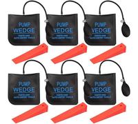 6 cojines de montaje de aire: bomba de cuña de aire de 300 kg, cojín de montaje inflable, elevador de cojín de aire para montaje de ventanas, herramientas manuales, cojín de expansión para la