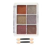 6 Colores Brillo De Uñas Espejo Polvo Brillo Cromo Pigmento Polvo Gel Polaco Efecto Metálico Decoraciones Artísticas Pigmento Metálico Para Decoración De Uñas