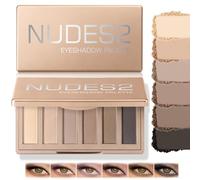 6 colores Nude Series Mini Eyeshadow Palette,Matt Neutral Eyeshadow Palette,Hochpigmentierte,Langhaltende,gut Verblendbare Farben Lidschatten für Frauen