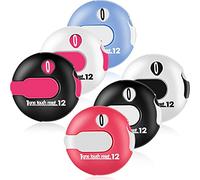 6 Contadores de Golpes de Golf Mini Contador de Puntuación de Golf Clicker Contador de Golf para Guardián de Puntuación hasta 12 Puntos de Tiro Accesorios de Golf para Scorekeeper, 1,2 Pulg.