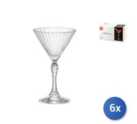 Set De 6 Cálices Cocktail Martini Small América '20s 15,5 ormioli Rocco