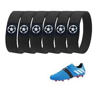 6 cordones elásticos de fijación para zapatos deportivos, correas ajustables de nailon y poliéster para mantener los cordones firmes en fútbol, triatlón y entrenamiento diario