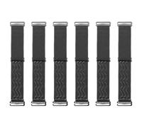 6 correas elásticas ajustables para peluca, correa antideslizante con hebilla desmontable, accesorio de peluca no adhesivo de silicona, utilizado para diseño de peinado, fijando la peluca en la