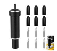 6 Cuchillas de Corte Profundo para Cricut Maker y Explore, Hoja Repuesto, Kit con Ángulos 30° 45° y 60°, Repuestos de Carburo con Carcasa Protectora para Cartulina Vinilo Fieltro Papel y Manualidades