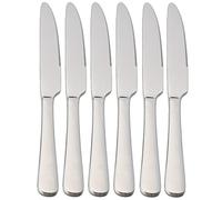 6 Cuchillos de Fruta Acero Acero Inoxidable 19,5 x 1,95 cm