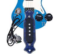 6 Cuerdas Circuito de Camioneta ABS ABSEANT ANJE MAGNÉTICO para Guitarra Eléctrica Acústica y. Guitarra. acústico. y. Adecuado. para. bobina. perillas. montaje. plástico. 4. 3. (BLUE)