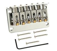 6 cuerdas de 78 mm de metal fijo rígido puente de sillín de carga superior para guitarra eléctrica