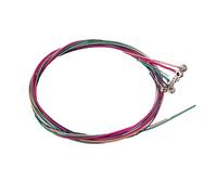 6 cuerdas de alambre de acero inoxidable para guitarra folclórica, cuerdas clásicas de repuesto de 6 cuerdas de guitarra, entonación