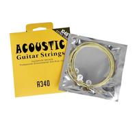 6 cuerdas de aleación de acero para guitarra, cuerdas de repuesto para guitarra acústica, accesorios fáciles de usar