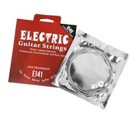 6 cuerdas de guitarra eléctrica .010-.046 cuerdas de repuesto para instrumentos musicales, accesorios eléctricos, fácil instalación