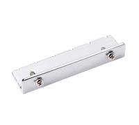 6 cuerdas de metal para guitarra, tuerca ranurada en forma de L, repuesto para guitarra acústica eléctrica, piezas de puente en forma de L