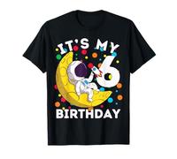 6º cumpleaños Astronauta Amante del Espacio Camiseta
