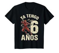 6° Cumpleaños Ya Tengo 6 Años Ninja para Niños Camiseta
