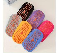 6 de Calcetines Tobilleros Antideslizantes para Niños y Niñas con Adhesiva para , Columpio, Yoga - Estilo Verano para Juegos, Solo a (Paquete de 6 ) - Adecuados para , Gimnasia, Ropa Casual