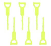 6 desatascadores de tuberías de drenaje, removedor de obstrucciones de cabello, herramienta de desatascamiento de fontanería, varillas limpiadoras de drenaje para baño, cocina, ducha, inodoro (estilo