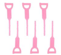 6 desatascadores de tuberías de drenaje, removedor de obstrucciones de cabello, herramienta de desatascamiento de fontanería, varillas limpiadoras de drenaje para baño, cocina, ducha, inodoro (estilo