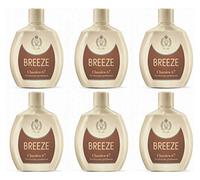 6 desodorantes Breeze Squeeze Desodorante perfumado clásico 67 para el cuerpo