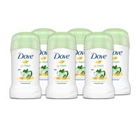 6 desodorantes de barra Go Fresh de Dove, antiperspirante, 40 ml, de pepino y té verde